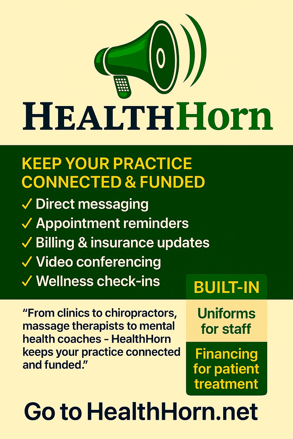 HealthHorn hero